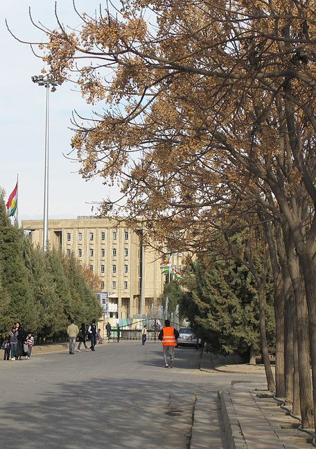 Kurdistanin aluehallinnon parlamenttitalo Hewlêrissä